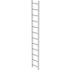 Roossien RVS 316 putladder, 12 sporten (440mm breed)