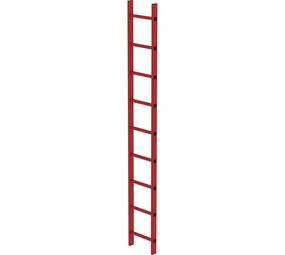 Roossien Kunststof putladder, 9 sporten (350mm breed)