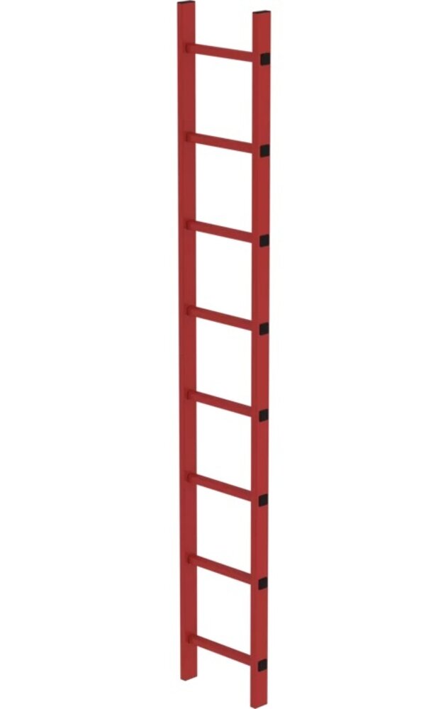 Roossien Kunststof putladder, 8 sporten (350mm breed)
