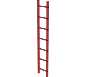 Munk Kunststof putladder, 7 sporten (350mm breed) Munk Kunststof putladder, 7 sporten (350mm breed)
