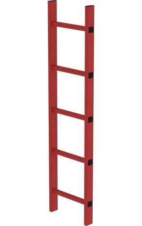 Roossien Kunststof putladder, 5 sporten (350mm breed)