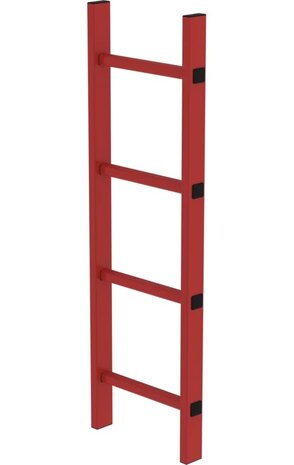 Roossien Kunststof putladder, 4 sporten (350mm breed)