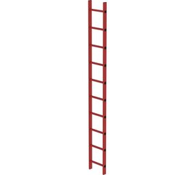 Roossien Kunststof putladder, 10 sporten (350mm breed)