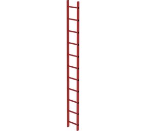 Roossien Kunststof putladder, 11 sporten (350mm breed)
