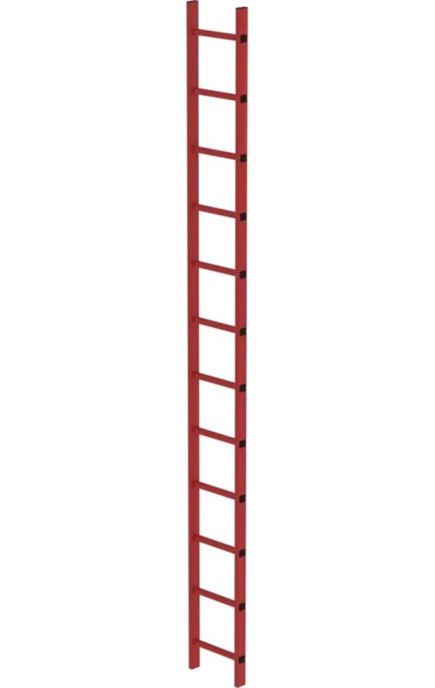 Roossien Kunststof putladder, 12 sporten (350mm breed)