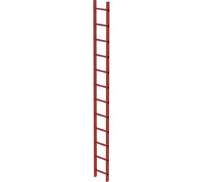 Munk Kunststof putladder, 12 sporten (350mm breed) Munk Kunststof putladder, 12 sporten (350mm breed)