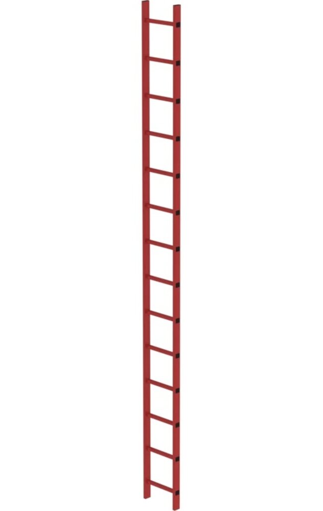 Roossien Kunststof putladder, 14 sporten (350mm breed)