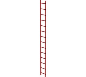 Roossien Kunststof putladder, 14 sporten (350mm breed)
