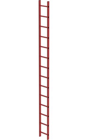Roossien Kunststof putladder, 14 sporten (350mm breed)