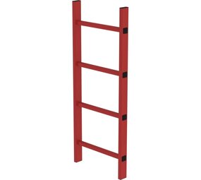 Roossien Kunststof putladder, 4 sporten (450mm breed)
