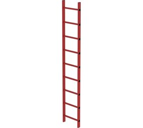 Roossien Kunststof putladder, 9 sporten (450mm breed)