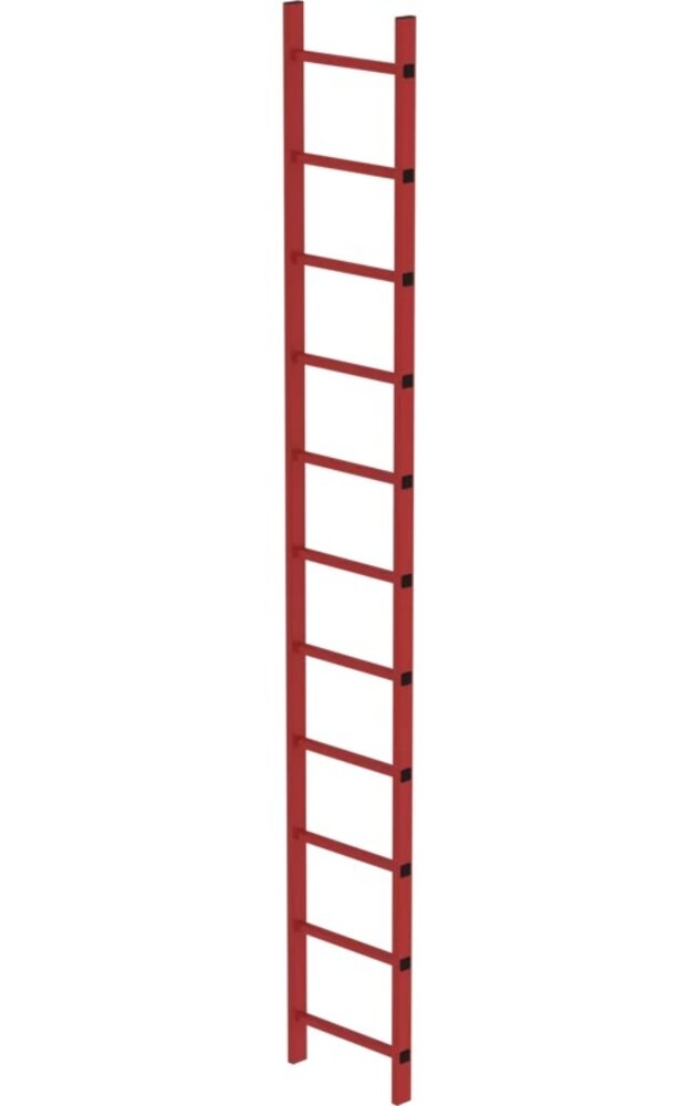 Roossien Kunststof putladder, 11 sporten (450mm breed)