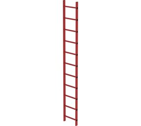 Munk Kunststof putladder, 11 sporten (450mm breed) Munk Kunststof putladder, 11 sporten (450mm breed)