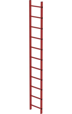 Munk Kunststof putladder, 11 sporten (450mm breed) Munk Kunststof putladder, 11 sporten (450mm breed)