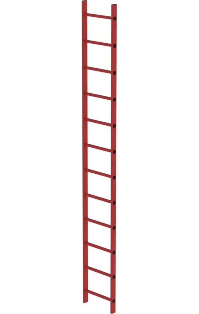 Munk Kunststof putladder, 12 sporten (450mm breed) Munk Kunststof putladder, 12 sporten (450mm breed)