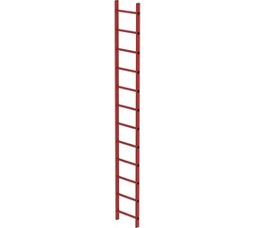 Munk Kunststof putladder, 12 sporten (450mm breed) Munk Kunststof putladder, 12 sporten (450mm breed)