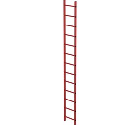 Roossien Kunststof putladder, 13 sporten (450mm breed)