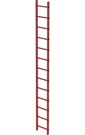 Roossien Kunststof putladder, 13 sporten (450mm breed)