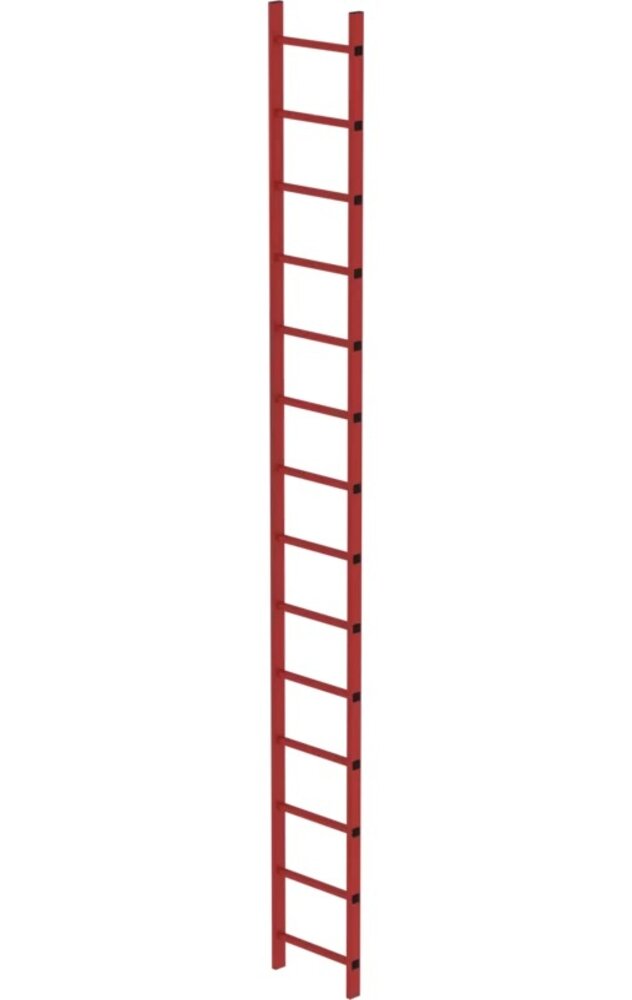 Munk Kunststof putladder, 14 sporten (450mm breed) Munk Kunststof putladder, 14 sporten (450mm breed)
