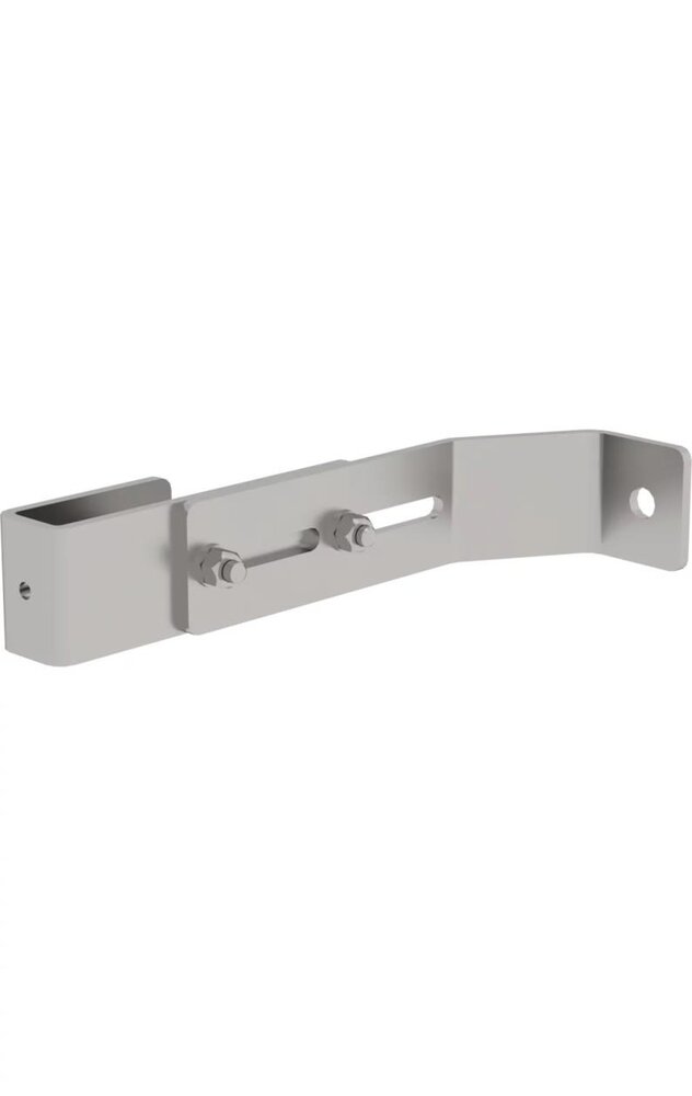 Roossien RVS wandanker, 165-215mm, voor kunststof putladder