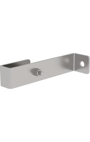 Roossien RVS wandanker, 150mm, voor kunststof putladder