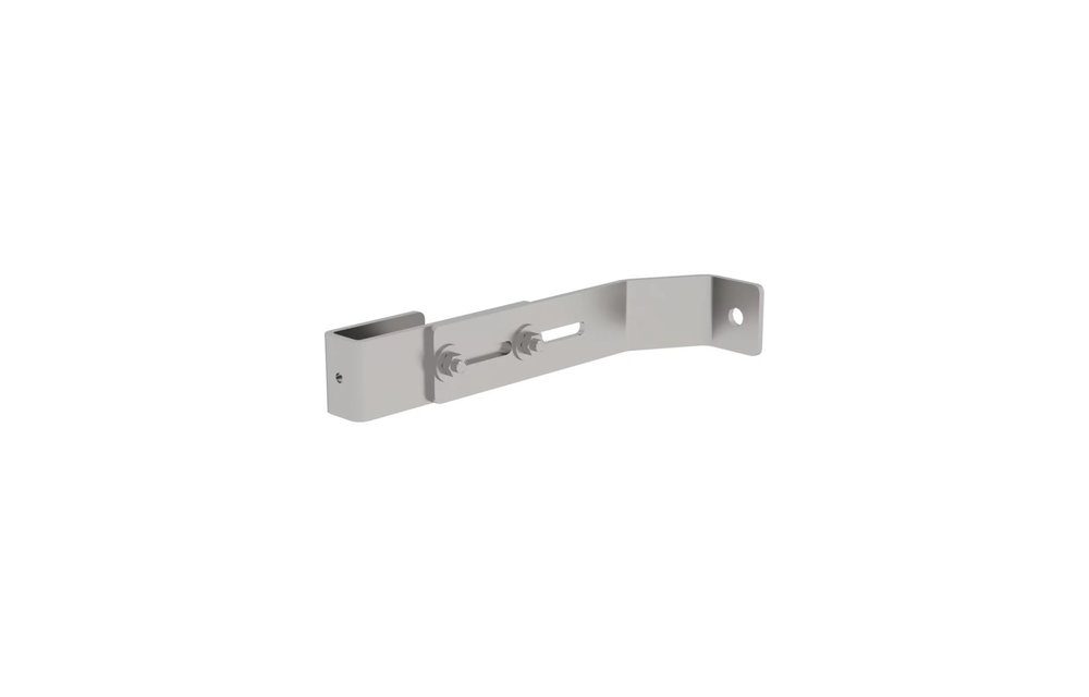 RVS 316 wandanker, 200-250mm voor kunststof putladder