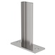 Munk RVS voetplaat voor putladders Munk RVS voetplaat voor putladders