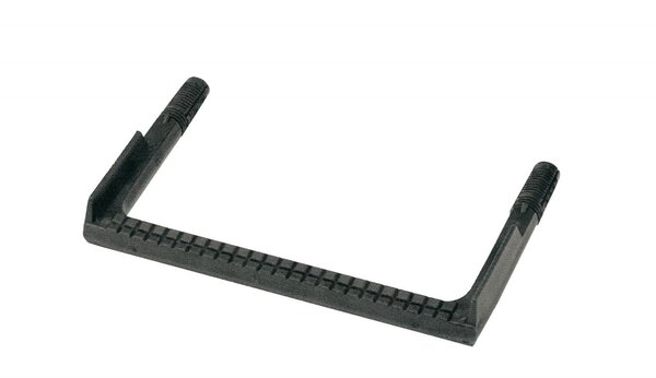 Munk Staalverzinkte klimbeugel met HDPE omhulsel, Ø 25mm Munk Staalverzinkte klimbeugel met HDPE omhulsel, Ø 25mm