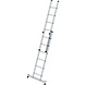 Roossien 2-delige opsteekladder, 2x6 sporten met Nivello stabilisatiebalk Roossien 2-delige opsteekladder, 2x6 sporten met Nivello stabilisatiebalk