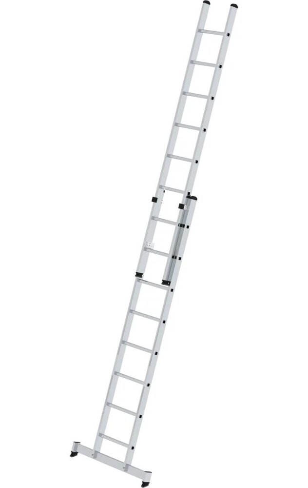 Munk 2-delige opsteekladder, 2x8 sporten met Nivello stabilisatiebalk