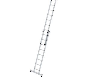 Munk 2-delige opsteekladder, 2x8 sporten met Nivello stabilisatiebalk Munk 2-delige opsteekladder, 2x8 sporten met Nivello stabilisatiebalk