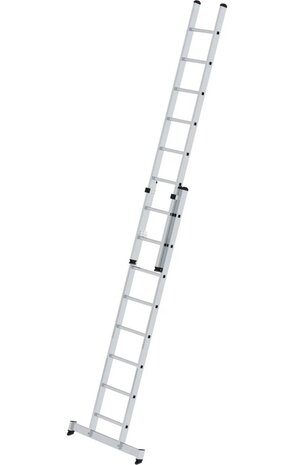 Munk 2-delige opsteekladder, 2x8 sporten met Nivello stabilisatiebalk