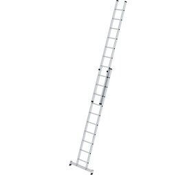 Munk 2-delige opsteekladder, 2x10 sporten met Nivello stabilisatiebalk Munk 2-delige opsteekladder, 2x10 sporten met Nivello stabilisatiebalk
