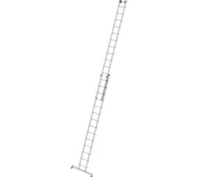 Munk 2-delige opsteekladder, 2x14 sporten met Nivello stabilisatiebalk Munk 2-delige opsteekladder, 2x14 sporten met Nivello stabilisatiebalk