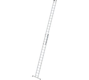 Munk 2-delige opsteekladder, 2x16 sporten met Nivello stabilisatiebalk Munk 2-delige opsteekladder, 2x16 sporten met Nivello stabilisatiebalk