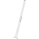 Munk 2-delige opsteekladder, 2x16 sporten met Nivello stabilisatiebalk Munk 2-delige opsteekladder, 2x16 sporten met Nivello stabilisatiebalk