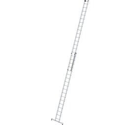 Munk 2-delige opsteekladder, 2x18 sporten met Nivello stabilisatiebalk Munk 2-delige opsteekladder, 2x18 sporten met Nivello stabilisatiebalk