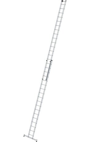 Roossien 2-delige opsteekladder, 2x18 sporten met Nivello stabilisatiebalk