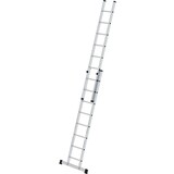 Munk 2-delige opsteekladder, 2x8 sporten met stabilisatiebalk Munk 2-delige opsteekladder, 2x8 sporten met stabilisatiebalk