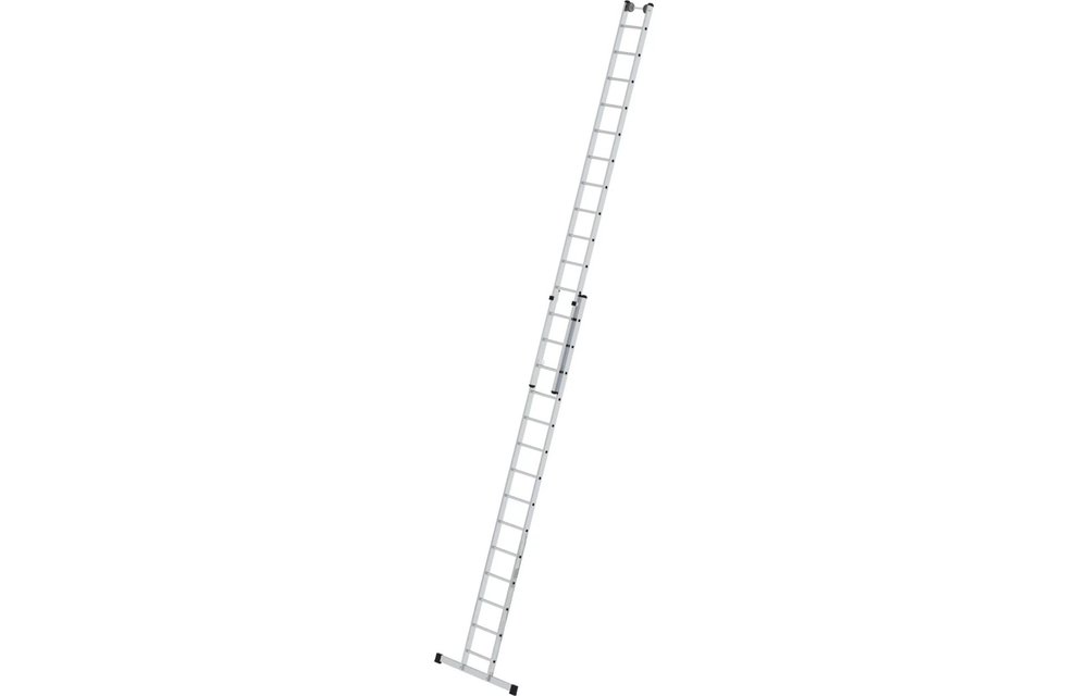 2-delige opsteekladder, 2x14 sporten met stabilisatiebalk