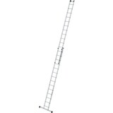 Roossien 2-delige opsteekladder, 2x14 sporten met stabilisatiebalk