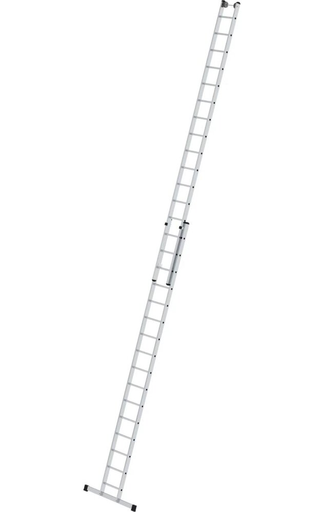 Roossien 2-delige opsteekladder, 2x16 sporten met stabilisatiebalk