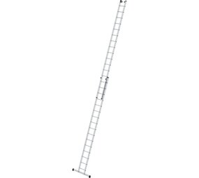 Munk 2-delige opsteekladder, 2x16 sporten met stabilisatiebalk Munk 2-delige opsteekladder, 2x16 sporten met stabilisatiebalk