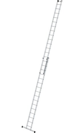 Roossien 2-delige opsteekladder, 2x16 sporten met stabilisatiebalk