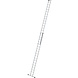 Munk 2-delige opsteekladder, 2x18 sporten met stabilisatiebalk Munk 2-delige opsteekladder, 2x18 sporten met stabilisatiebalk