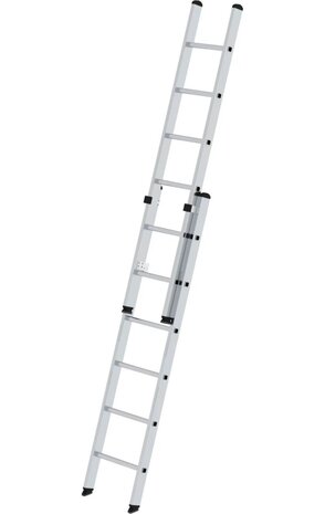 Roossien 2-delige aluminium opsteekladder, 2x6 sporten