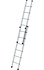 2-delige aluminium opsteekladder, 2x6 sporten 2-delige aluminium opsteekladder, 2x6 sporten
