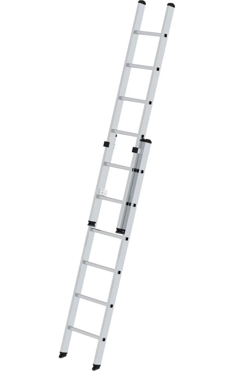 logo lade verraad 2-delige aluminium opsteekladder, 2x6 sporten | Ladder.nl