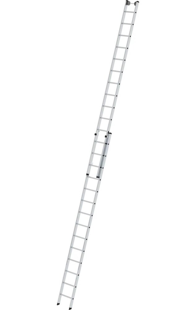 Roossien 2-delige aluminium opsteekladder, 2x14 sporten