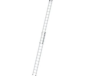 Munk 2-delige aluminium opsteekladder, 2x14 sporten Munk 2-delige aluminium opsteekladder, 2x14 sporten